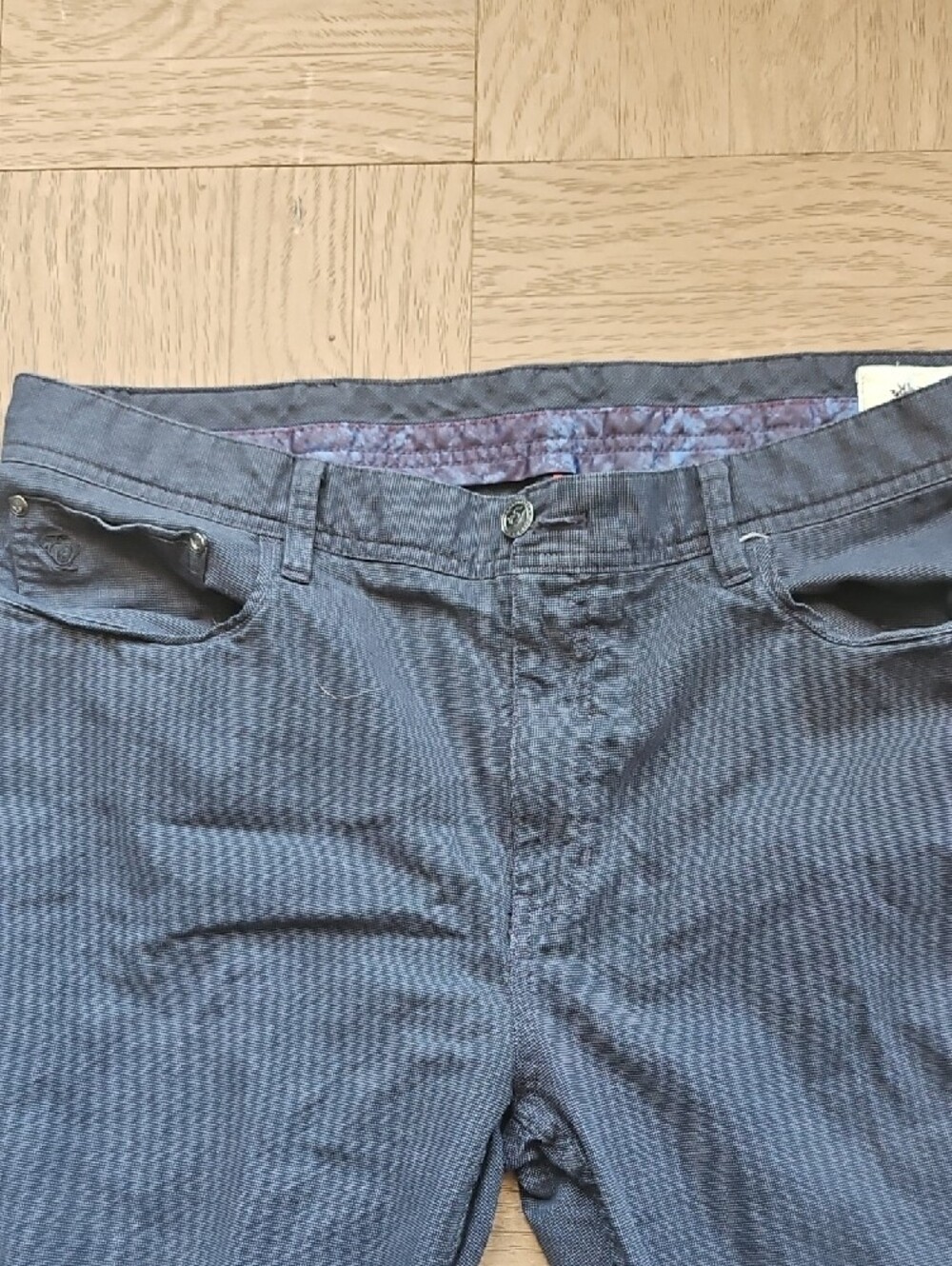 English Laundry Mens Pants Cotton Twill Navy 36x34 - Picture 5 of 8